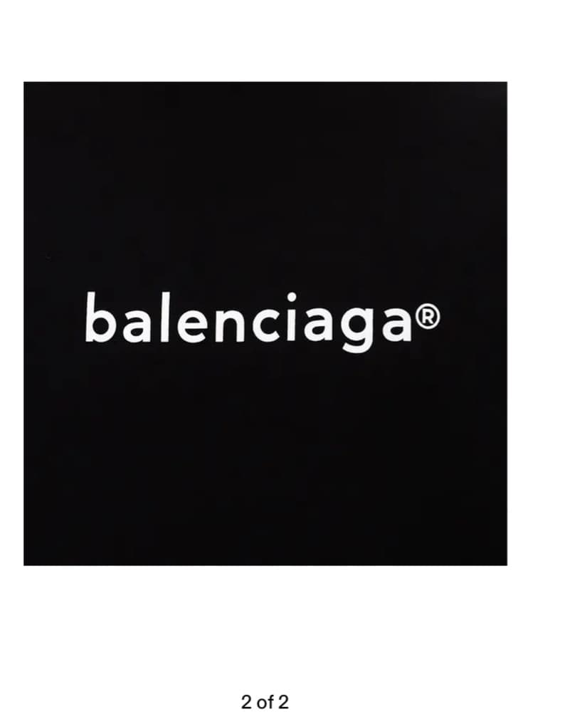 Balenciaga Black Tee - Image 2