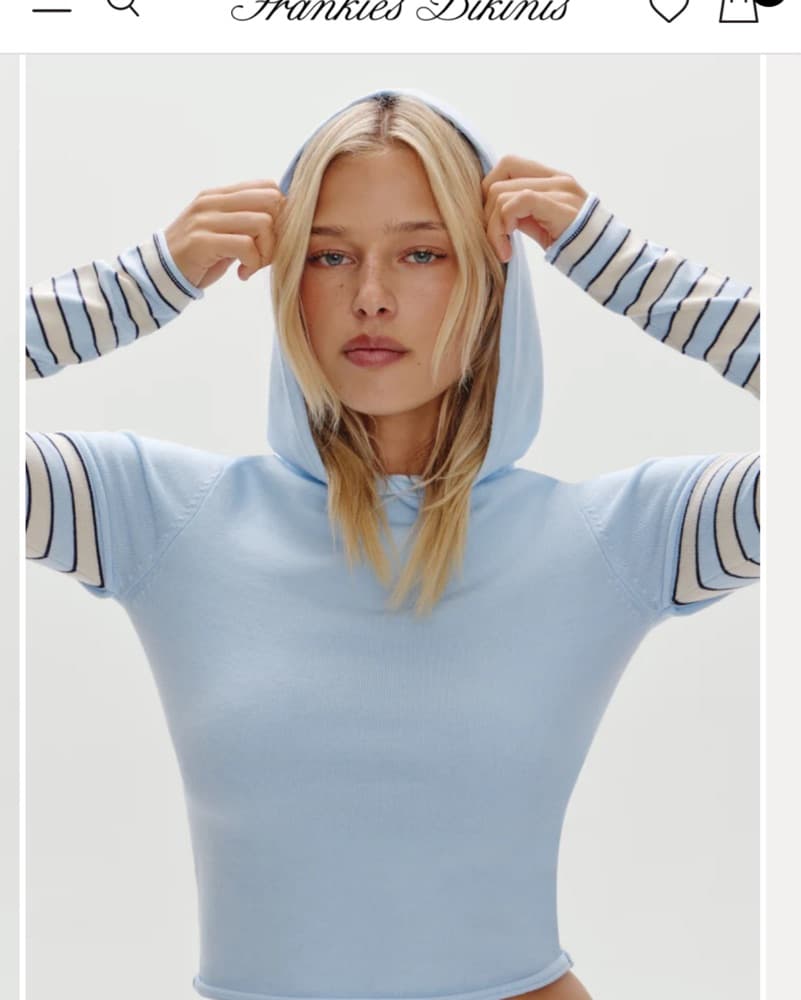 Frankies Bikinis hoodie  - Image 2