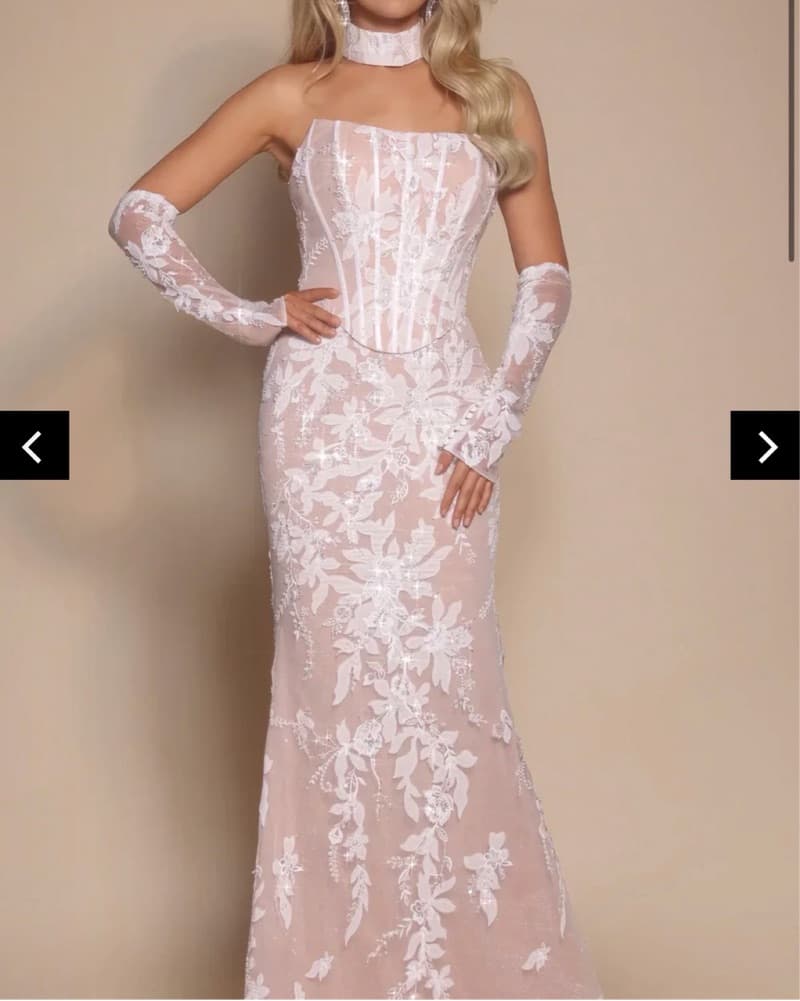 Bridal Lace Mermaid Gown - Image 4