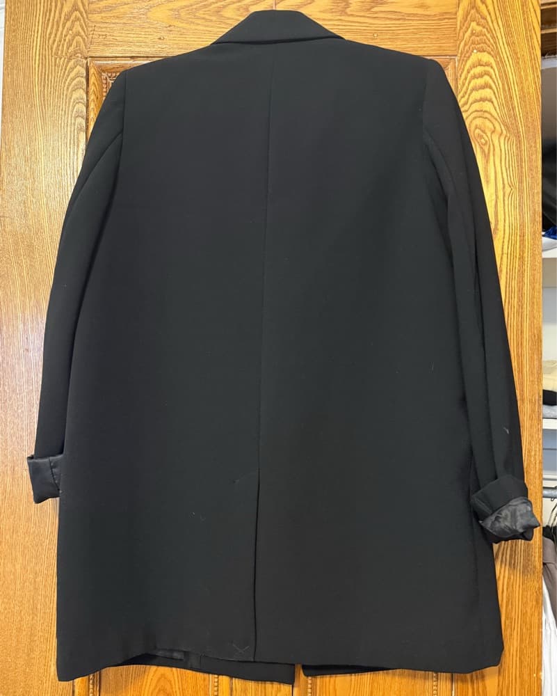 Zara Oversized Black Blazer - Image 3