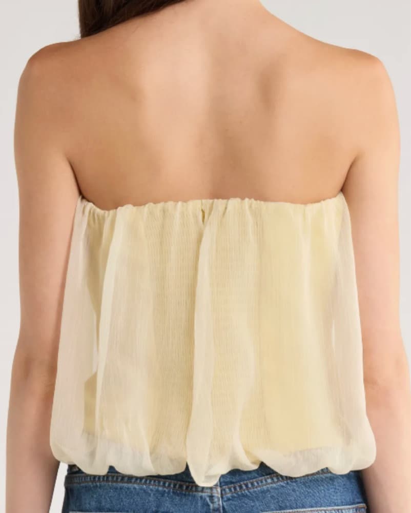 Flowy Off-Shoulder Crop Top - Image 2