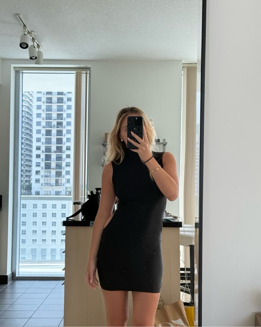 Puci Turtleneck Mini Dress  - Image 3