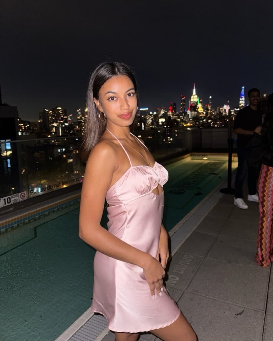 Princess Polly Mini Satin Pink Dress - Image 3