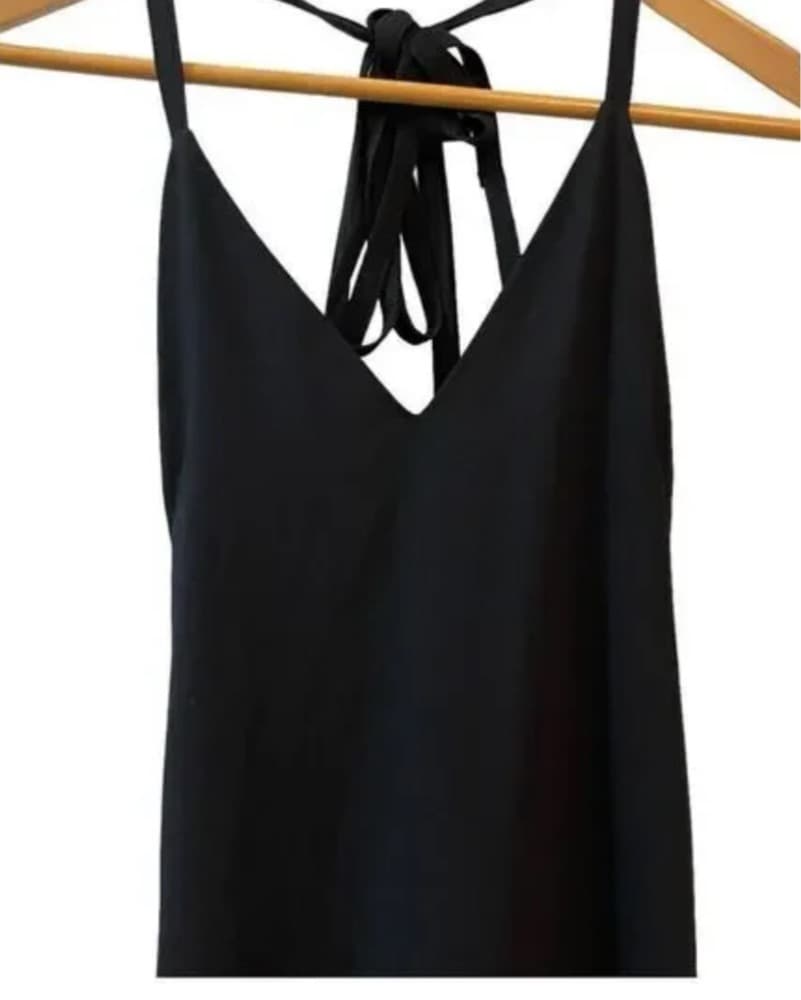 Malia Mills navy soiree Dress W Pockets - Image 6
