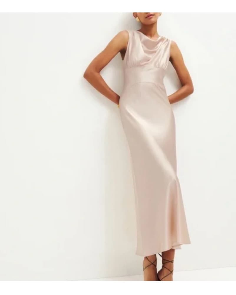 Reformation Sleeveless Long Evening Maxi - Image 3