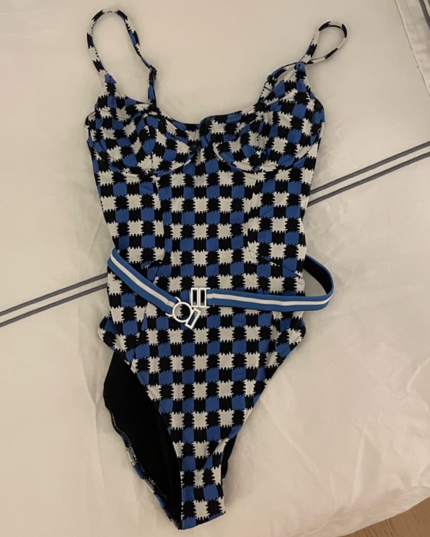 Solid & Striped One Piece - Image 1