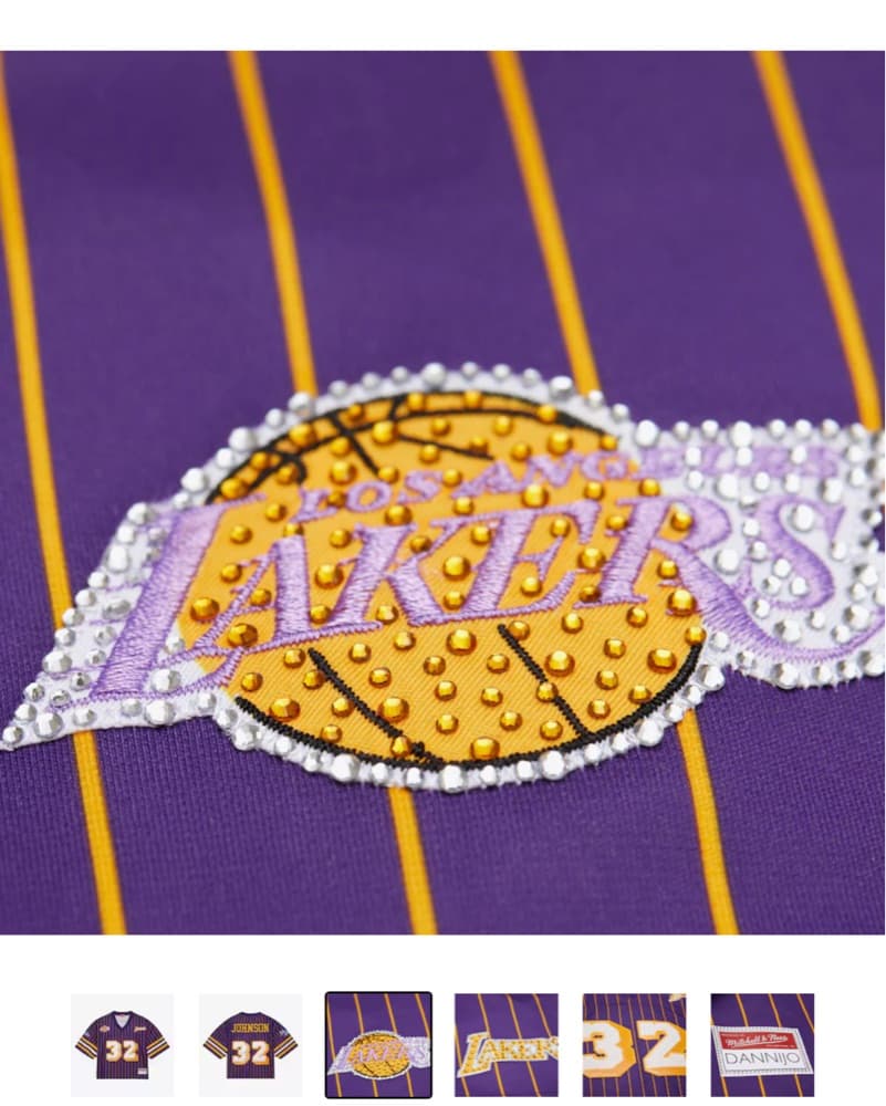 Mitchell & Ness x Dani Jo Lakers Jersey  - Image 5