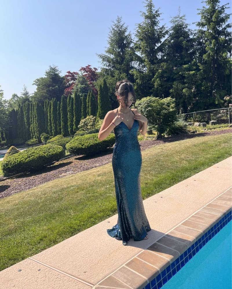 Stunning Sequin Mermaid Gown - Image 4