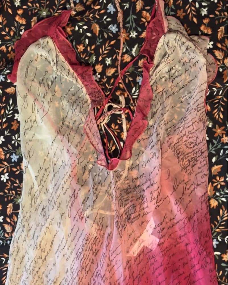 Sheer Flowy Asymmetrical Hem Mini Dress - Image 5