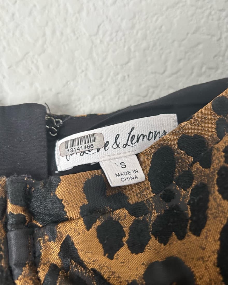 For Love & Lemons Leopard Jett Bustier - Image 3