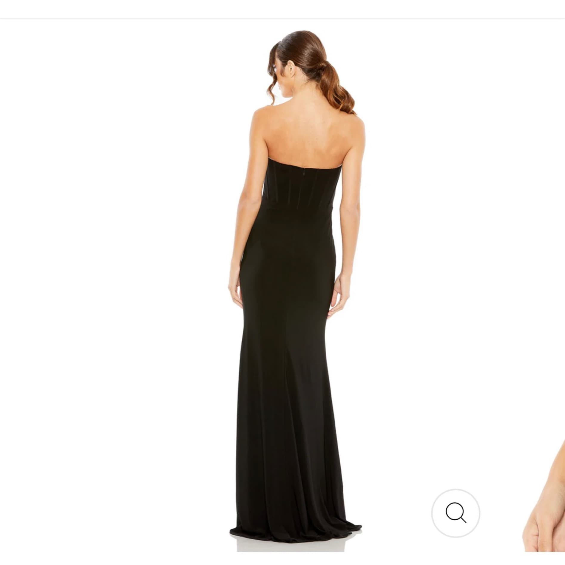 MAC DUGGAL BLACK EVENING GOWN - Image 2