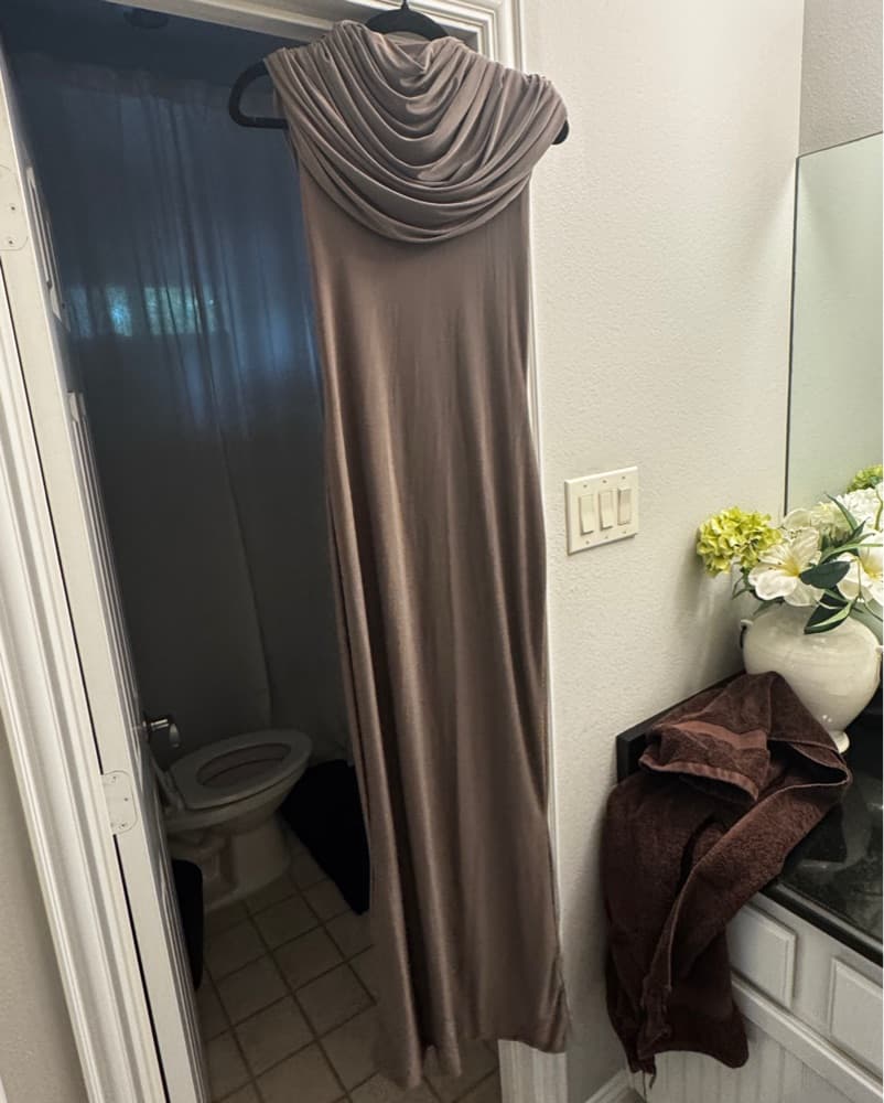 PLT Brown Maxi Dress - Image 2