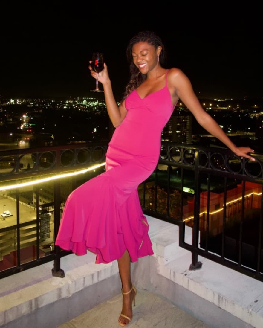 Mermaid Slip Maxi Dress - Image 3