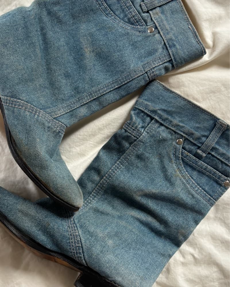 Jorts Or Jean Shoes / Boots - Image 3