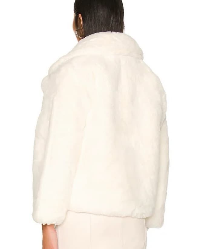Apparis Milly Jacket in Ivory - Image 4
