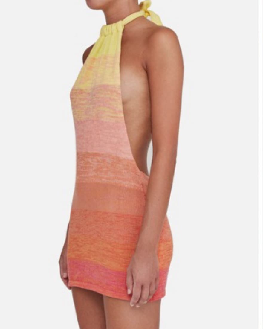 Bamba Swim Bounty Dress in Sunset - Image 5