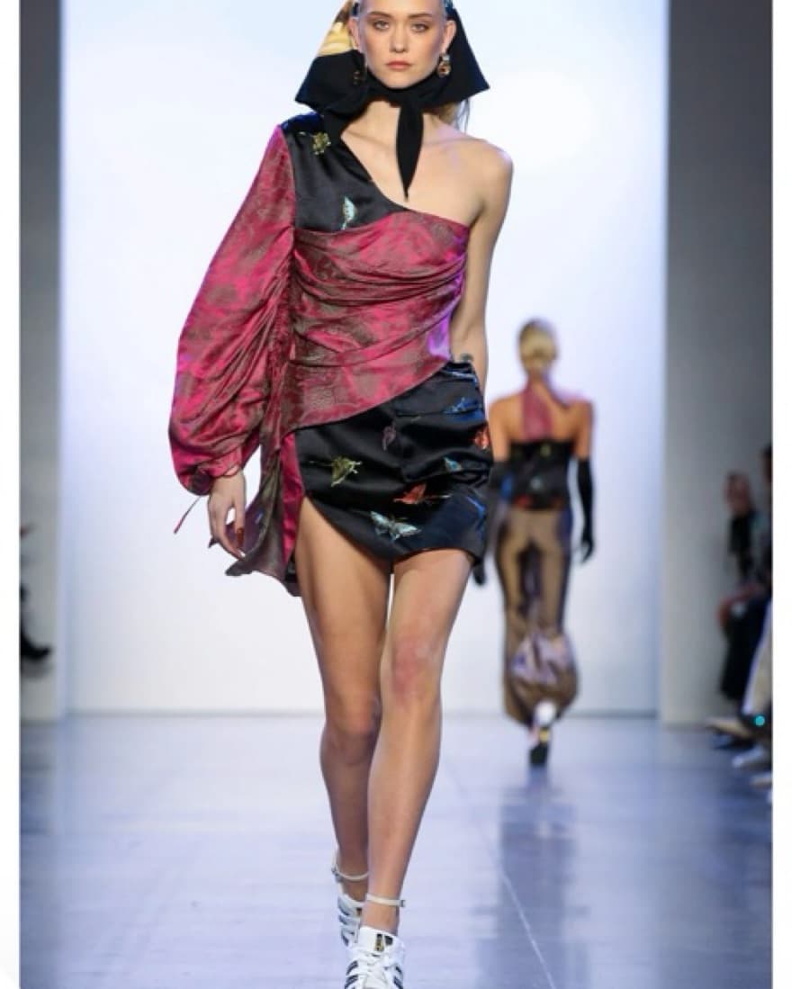 Kim Shui Balloon Dress One Shoulder - Image 2
