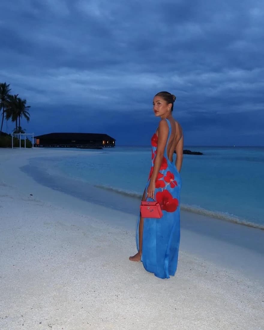 Odette Dress in Hana Print - Image 1