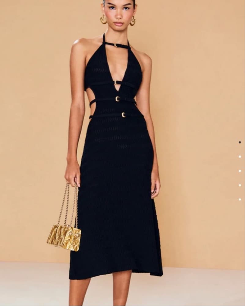 Cult Gaia Evaleigh Knit Dress - Image 1