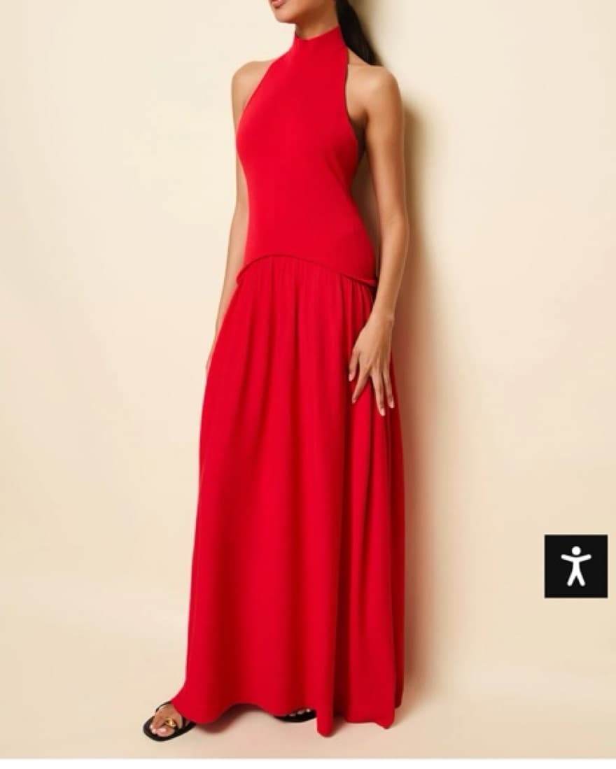 Solid & Striped Halter Soglio Dress - Image 2