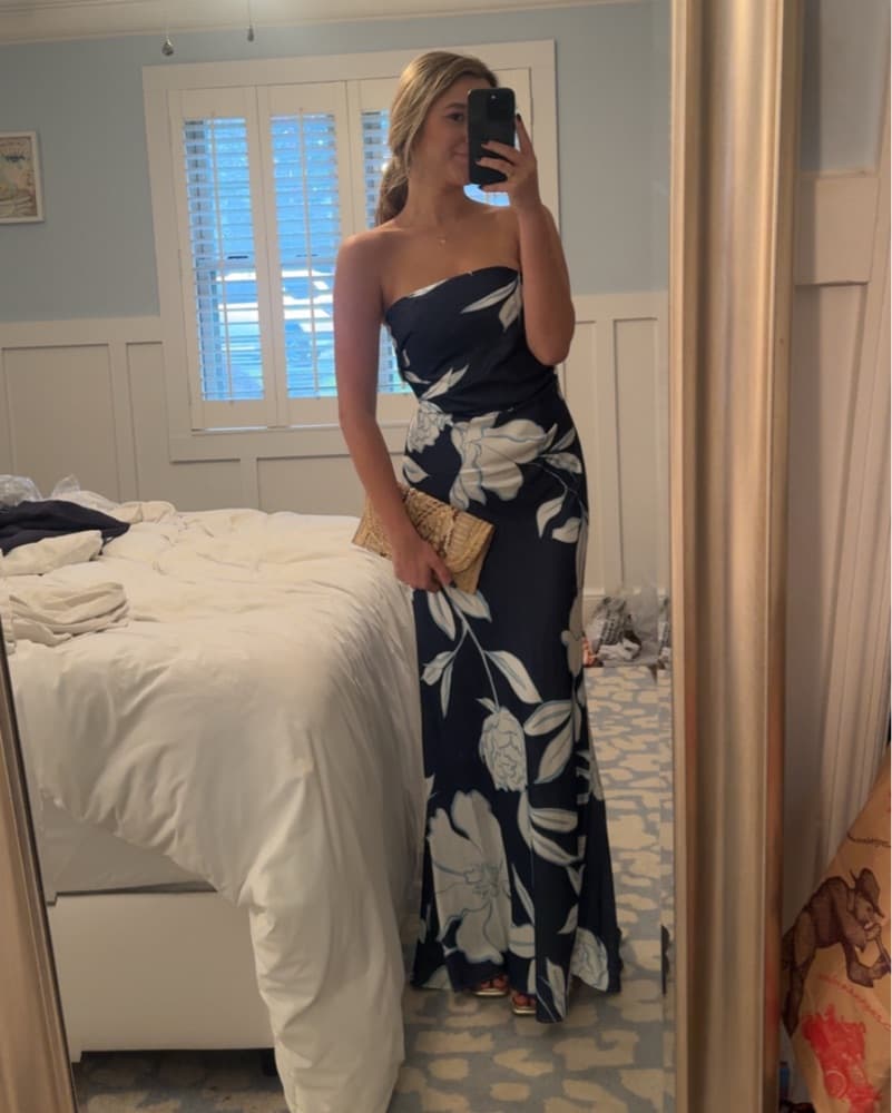 Elegant Floral Maxi Dress - Image 4