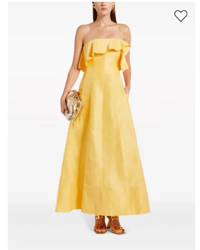 Aje Marigold Strapless Dress - Image 3