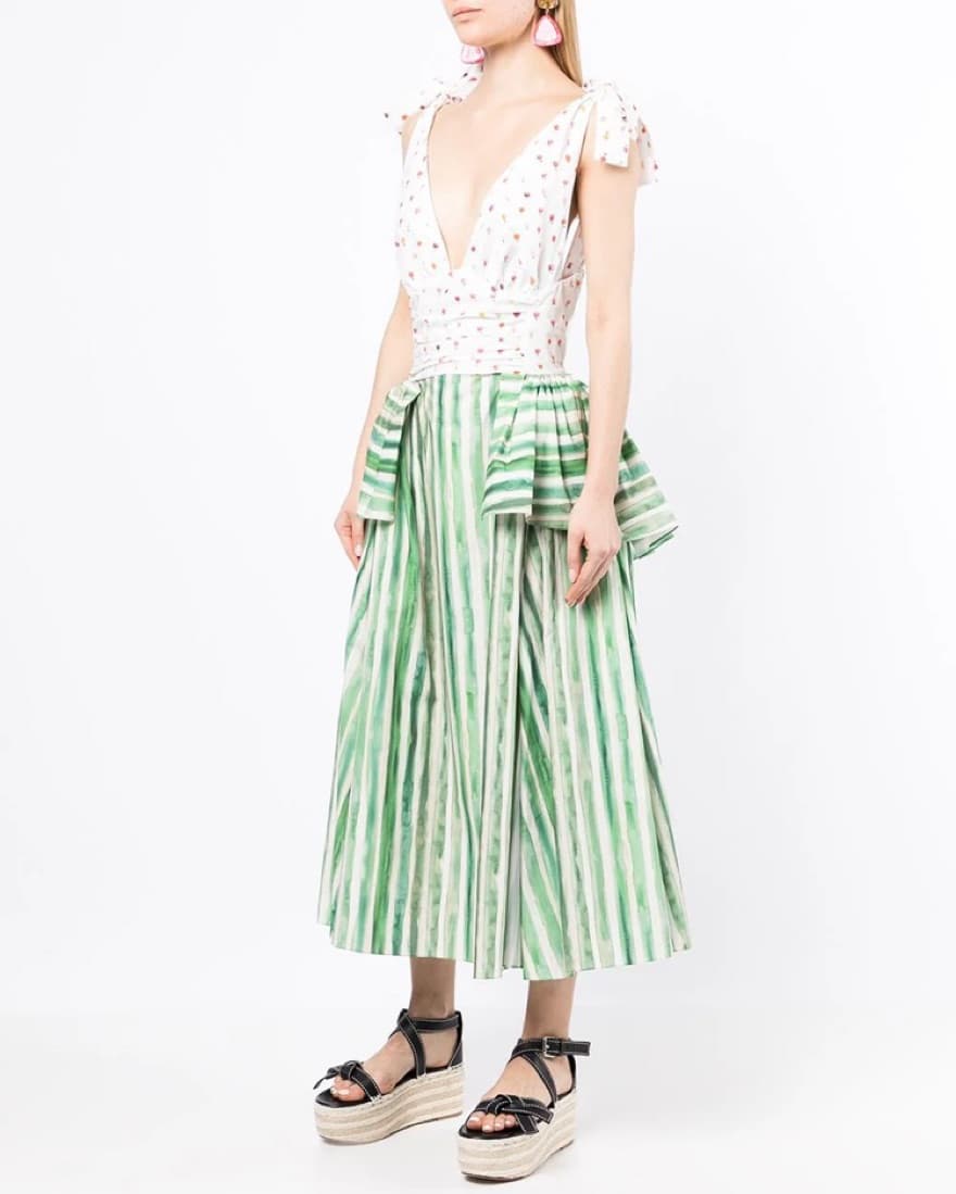Rosie Assoulin Poplin Dress - Image 3
