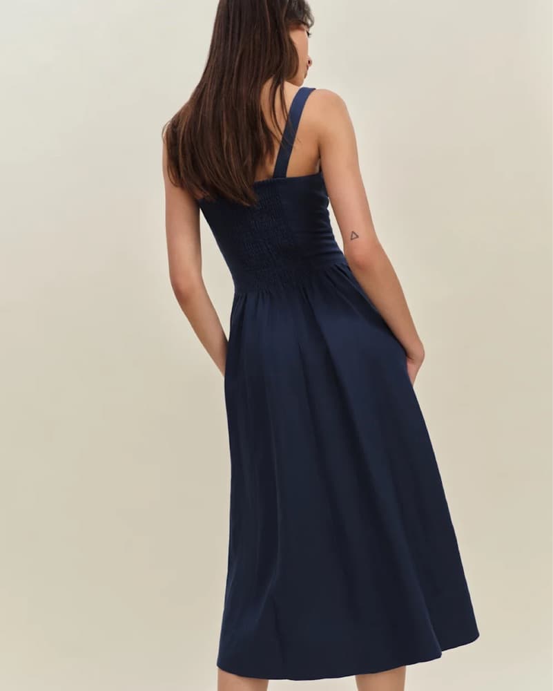 Reformation Janu Linen Dress - Image 4