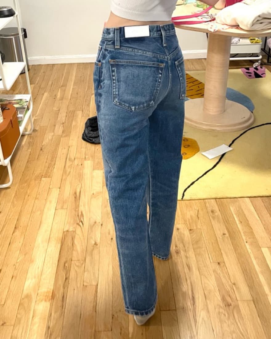 redone nwt stove pipe jeans - Image 4