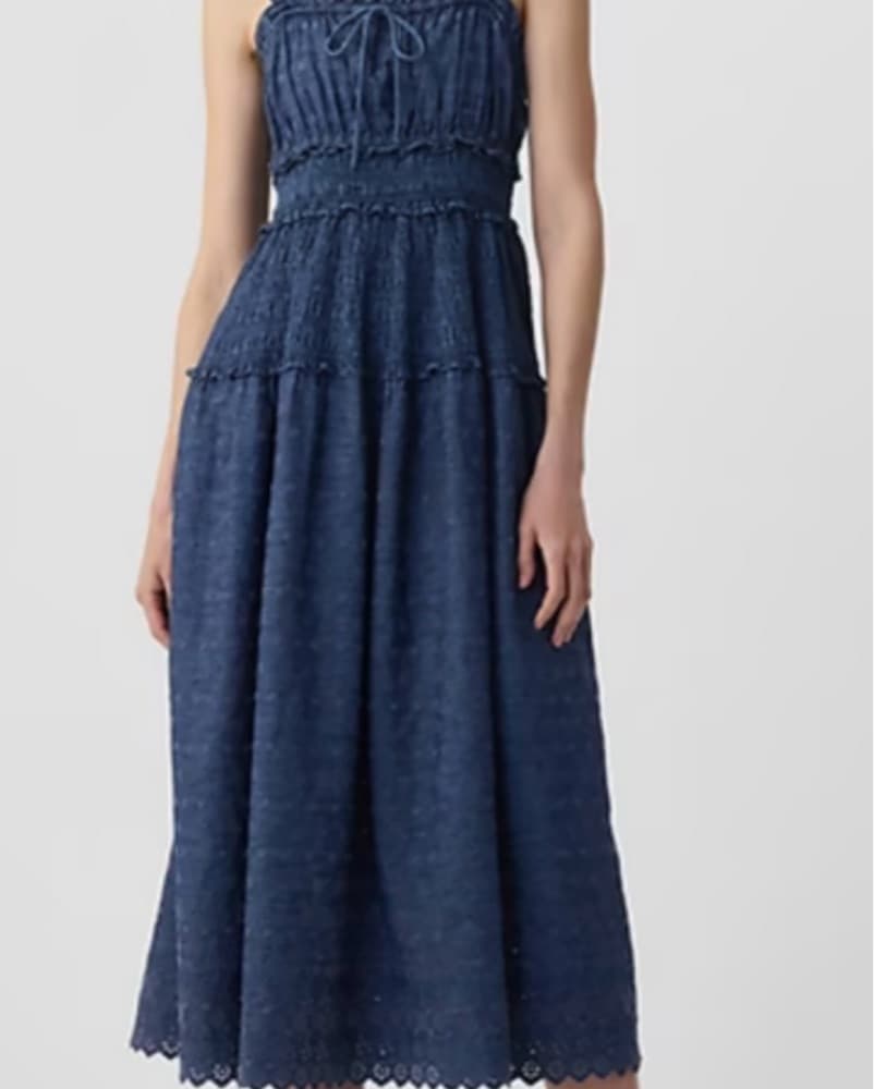 Gap x DOEN denim maxi dress - Image 3