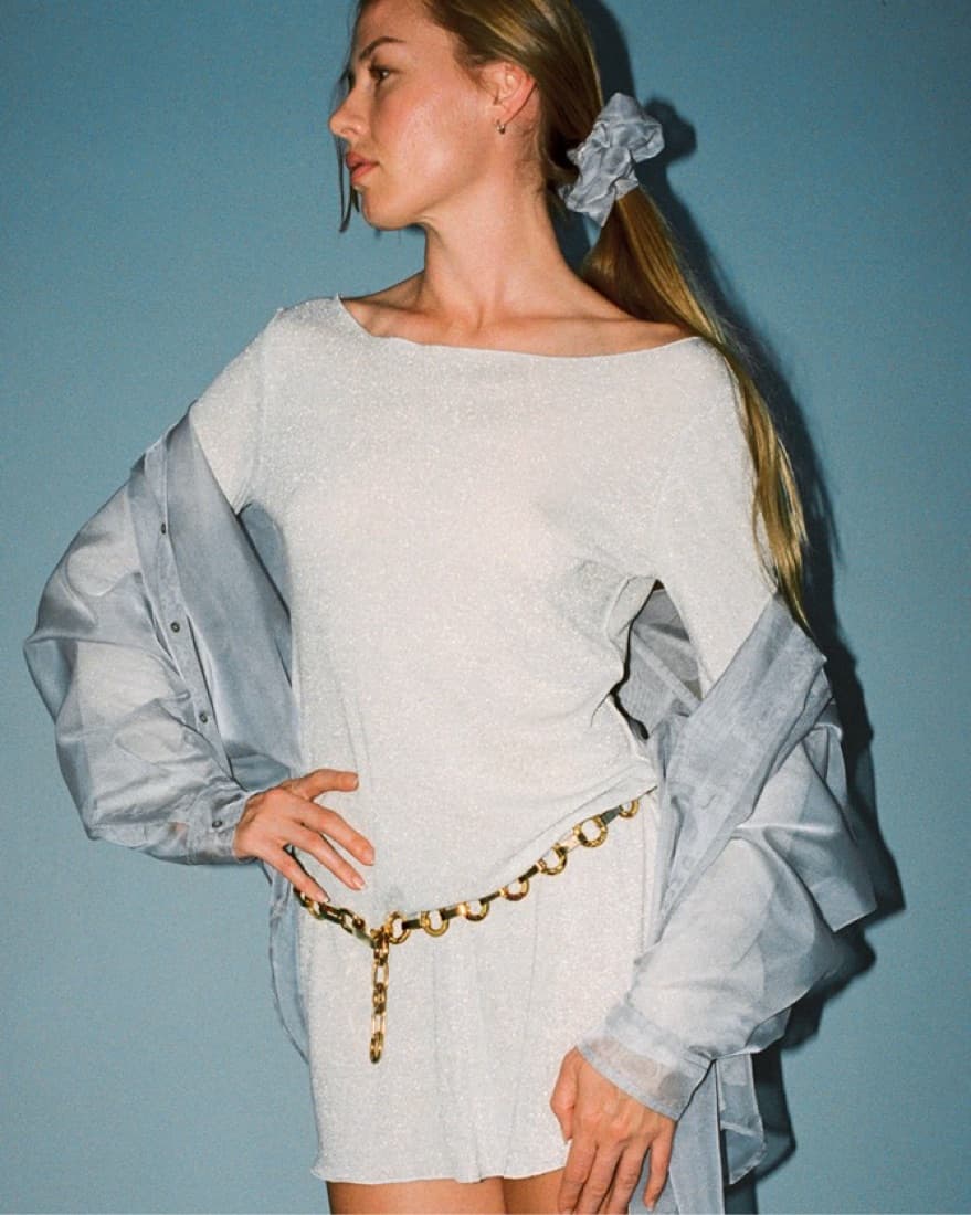 Gil Rodriguez Shimmer Knit Elektra Dress - Image 2