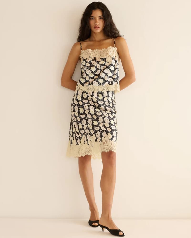 Doen Noir Fleurs Silk Set - Image 2