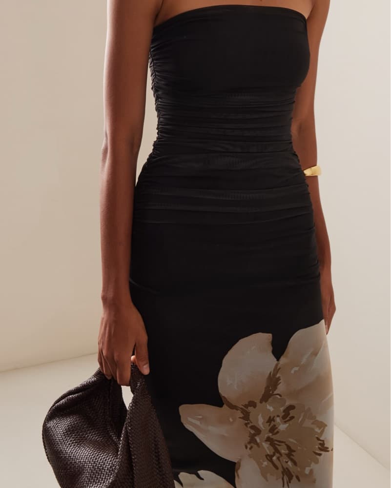 Significant Other Mesh Maxi Dress - Image 2