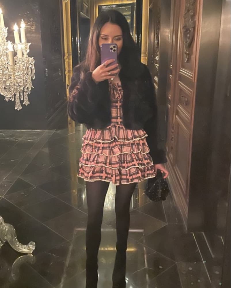 AMY JANE LONDON MINI DRESS - Image 1