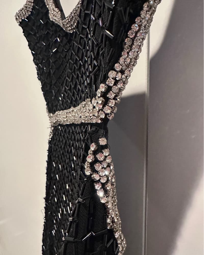 Mac Duggal Beaded Open Back Cut-out Gown - Image 6