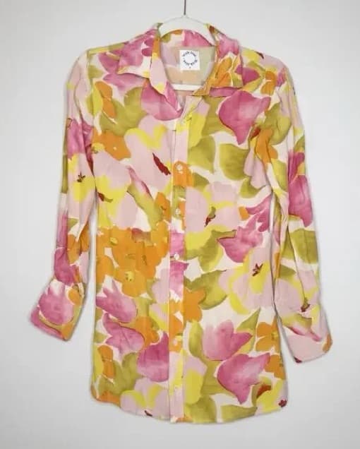 Withjean Floral Button Front Mini Dress - Image 2