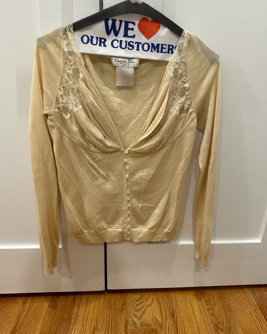Vintage Dior Sweater Top  - Image 1