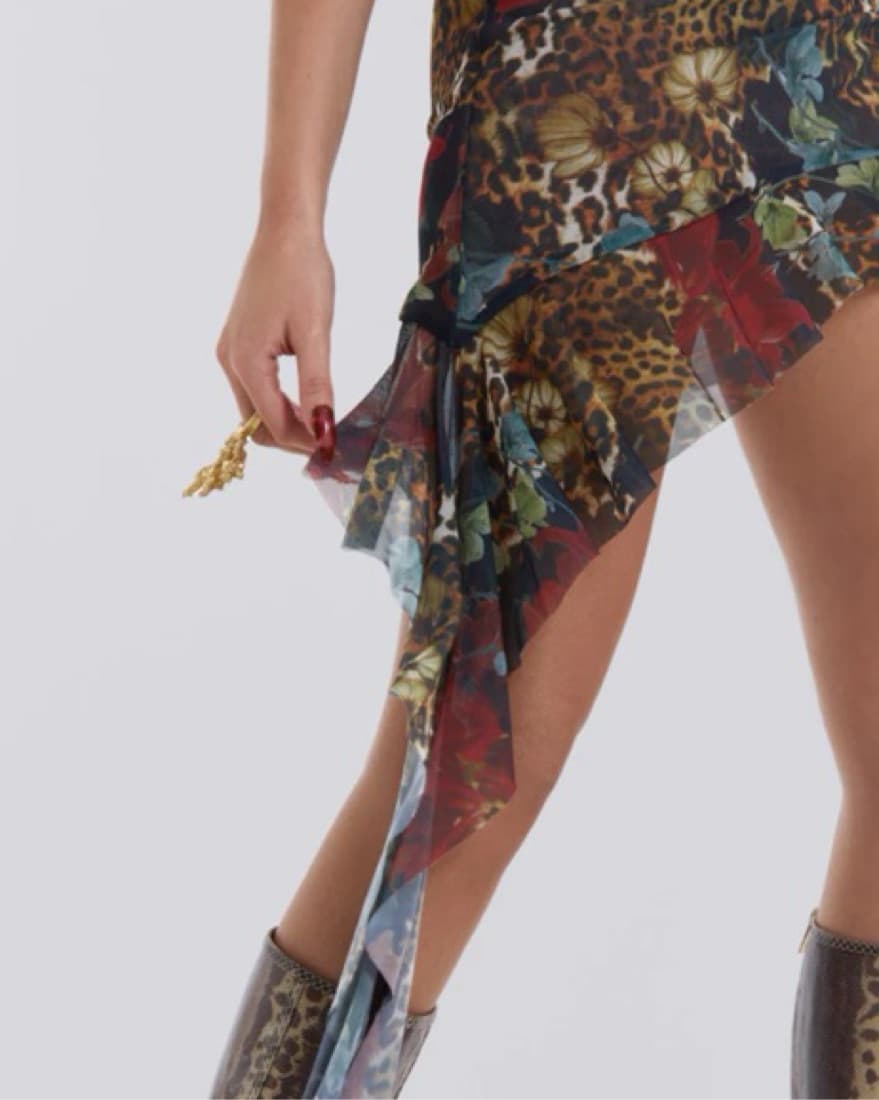 Mini Cindy Plunge Dress - Image 4