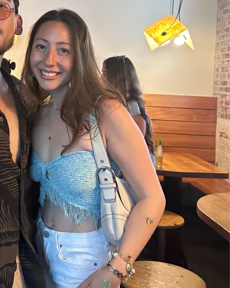 Textured Knit Strapless Tube Top - Image 2