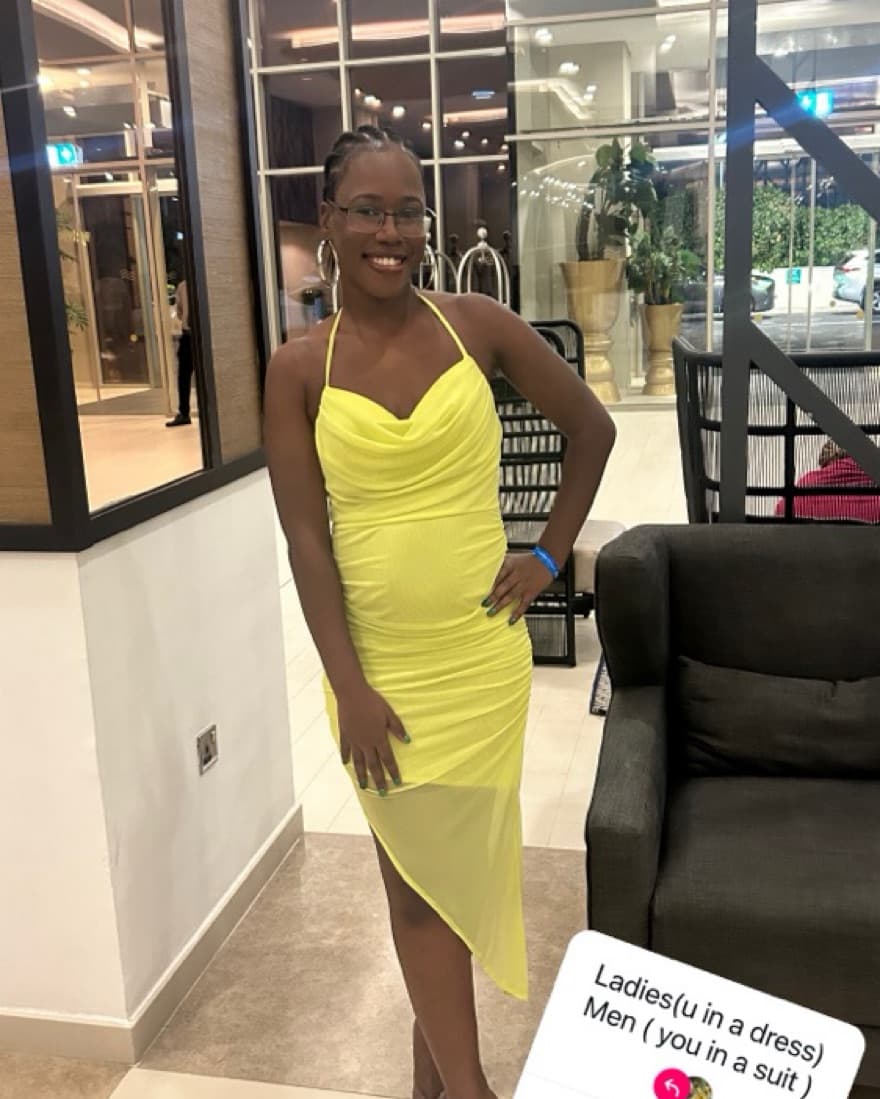 Fashion Nova Lime Green Dress - Image 1