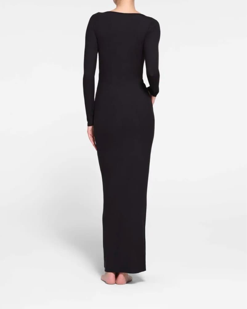 SKIMS Long Dress With Lace Triangle Cups - Image 3