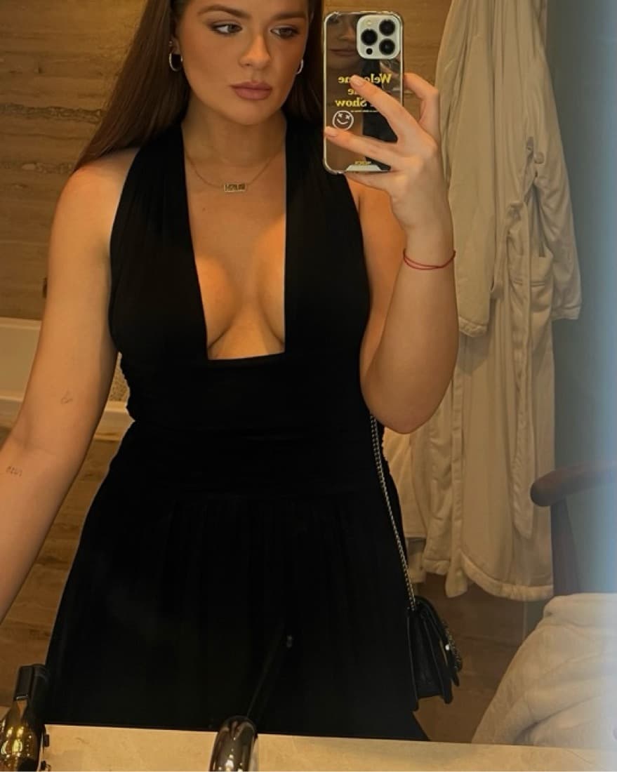Black Mini Dress - Image 1