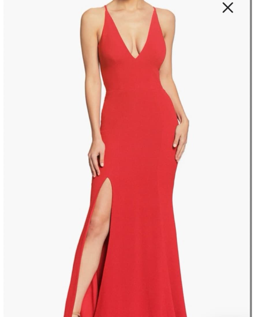 Dress The Population Red Iris Dress   - Image 1