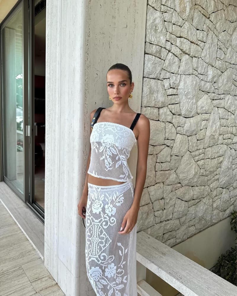 With Jean Saint Midi Skirt - Image 4