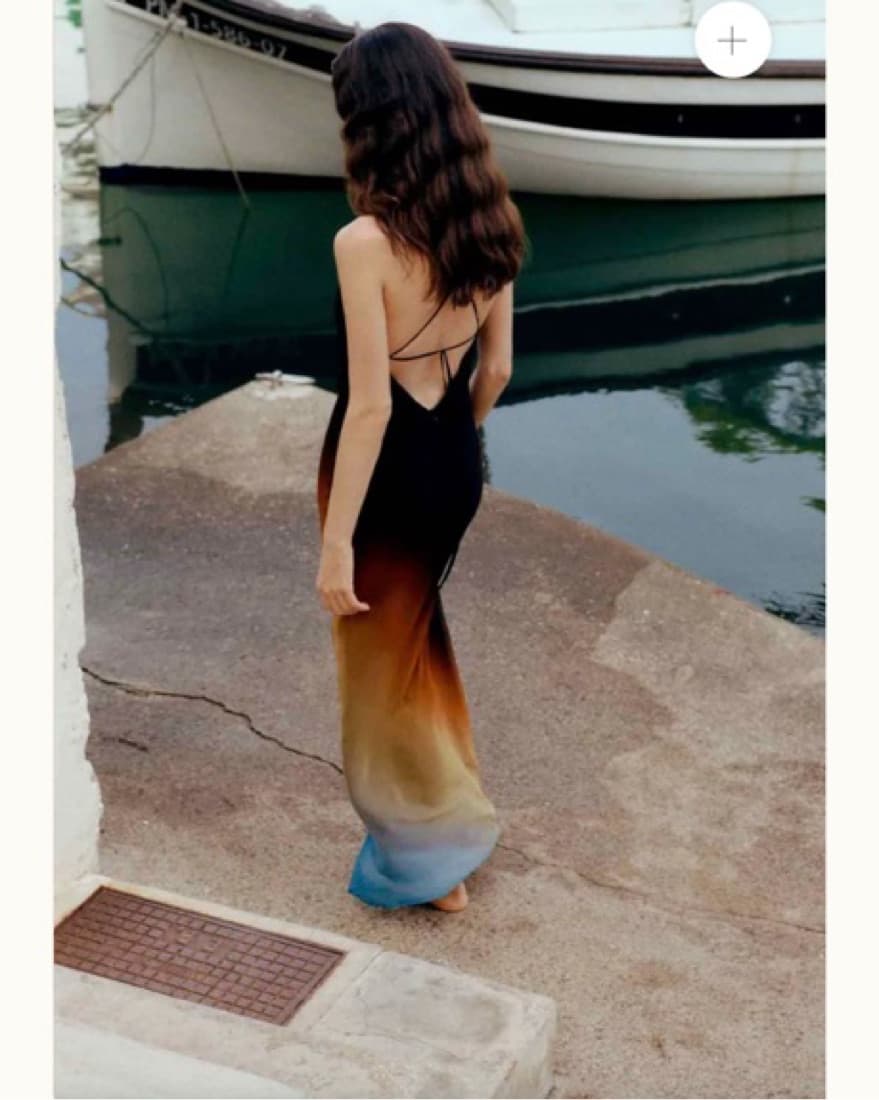 Mesmerizing Ombré Maxi Dress - Image 4