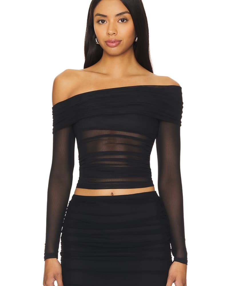 Mesh Super Down Long Sleeve - Image 1