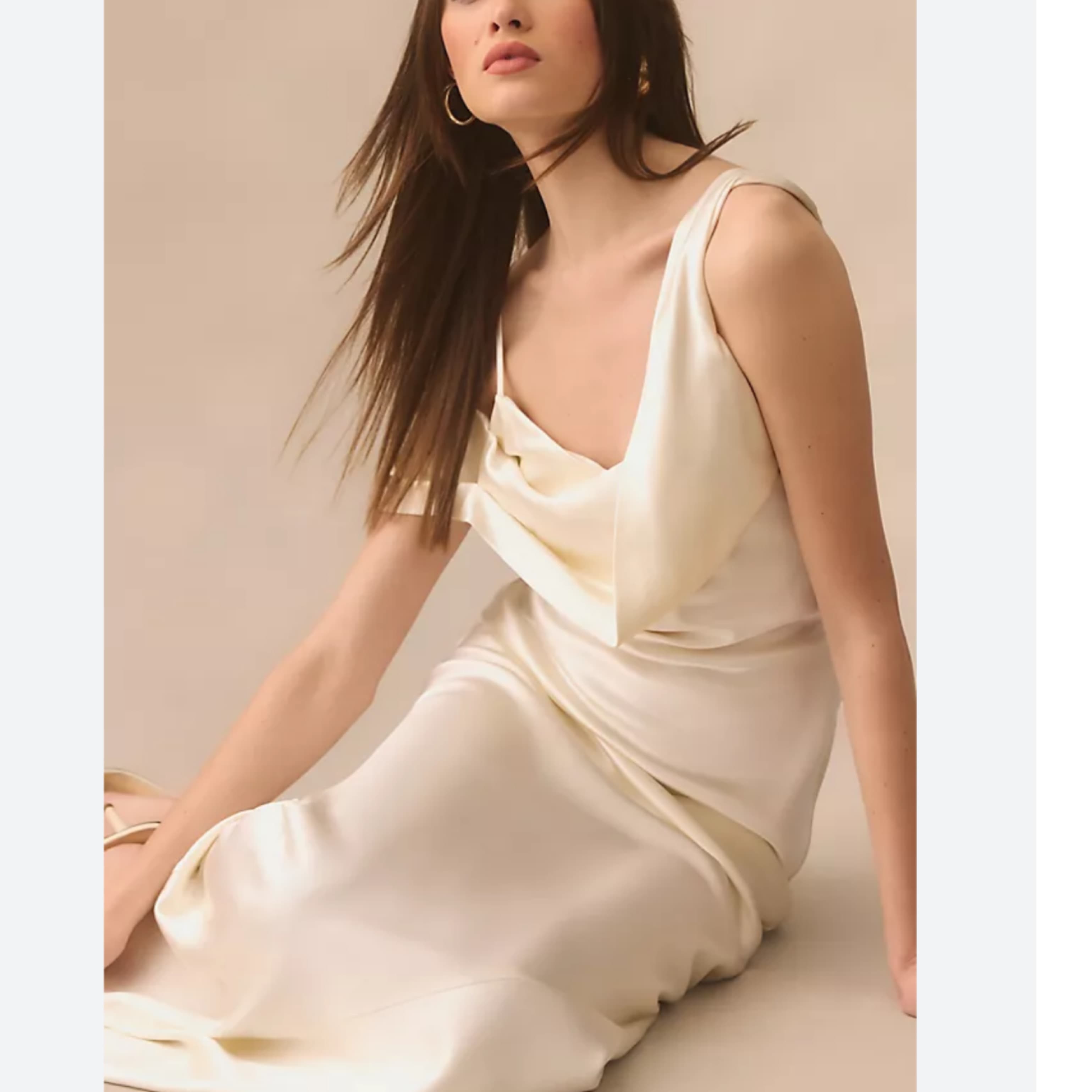 Reformation Ronda Silk Dress - Image 3