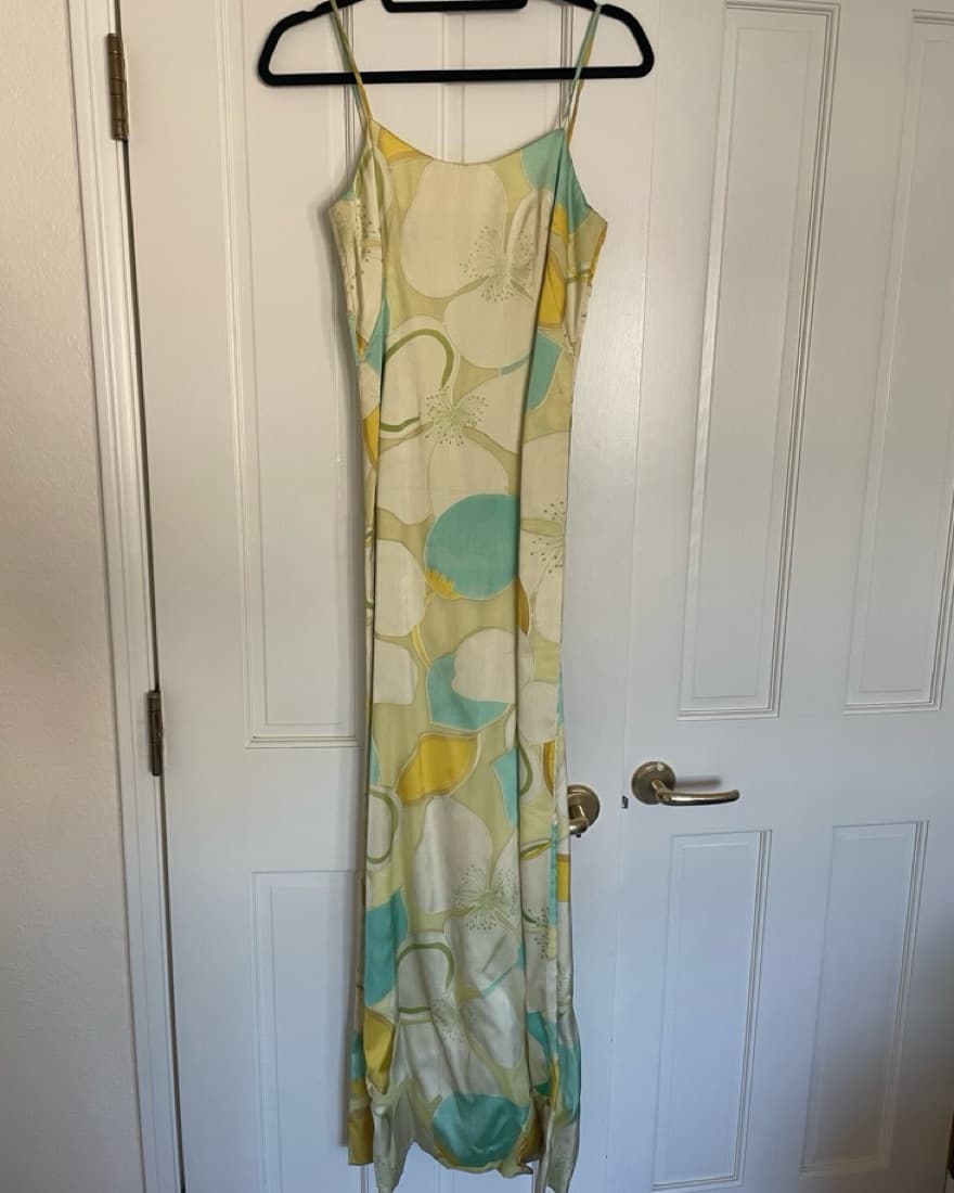 Vintage Floral Dress - Image 3