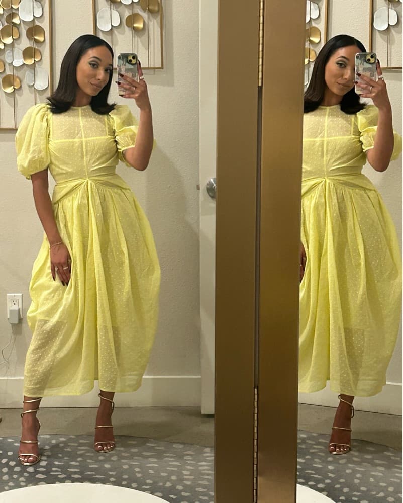 Yellow Cecilie Bahnsen Dress - Image 1