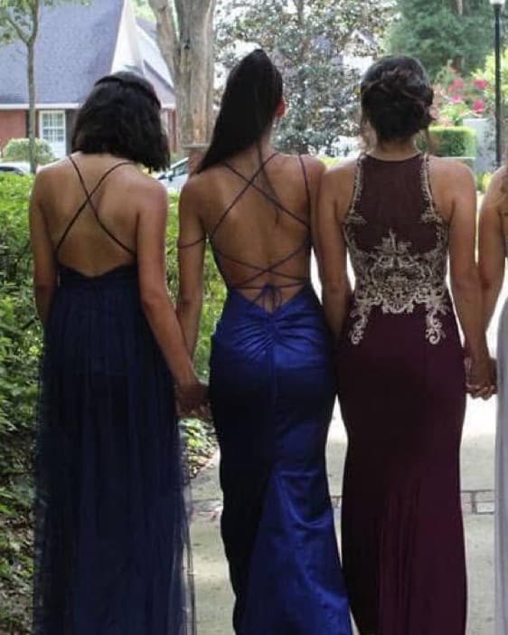 Royal Blue Sherri Hill Dress - Image 4